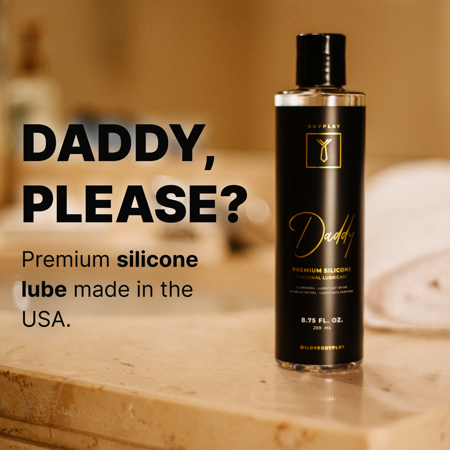 Daddy Lube | Silicone Lube Sex Lube | A Lil' More Daddy GuyPlay Daddy Lube | Silicone Lube Sex Lube | A Lil' More Daddy GuyPlay
